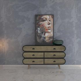 Feuille de pierre naturelle flexible Naturamat Designflex Black