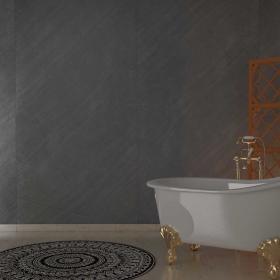 Feuille de pierre naturelle flexible Naturamat Designflex Line Black
