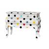 Commode baroque - pois multicolores