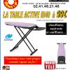 table à repasser active EUROFLEX IB40
