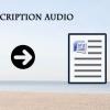 Transcription Audio